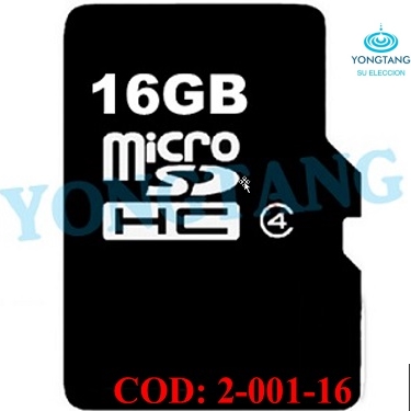 MEMORIA MICRO SD 16GB