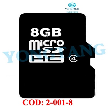 MEMORIA MICRO SD 8GB